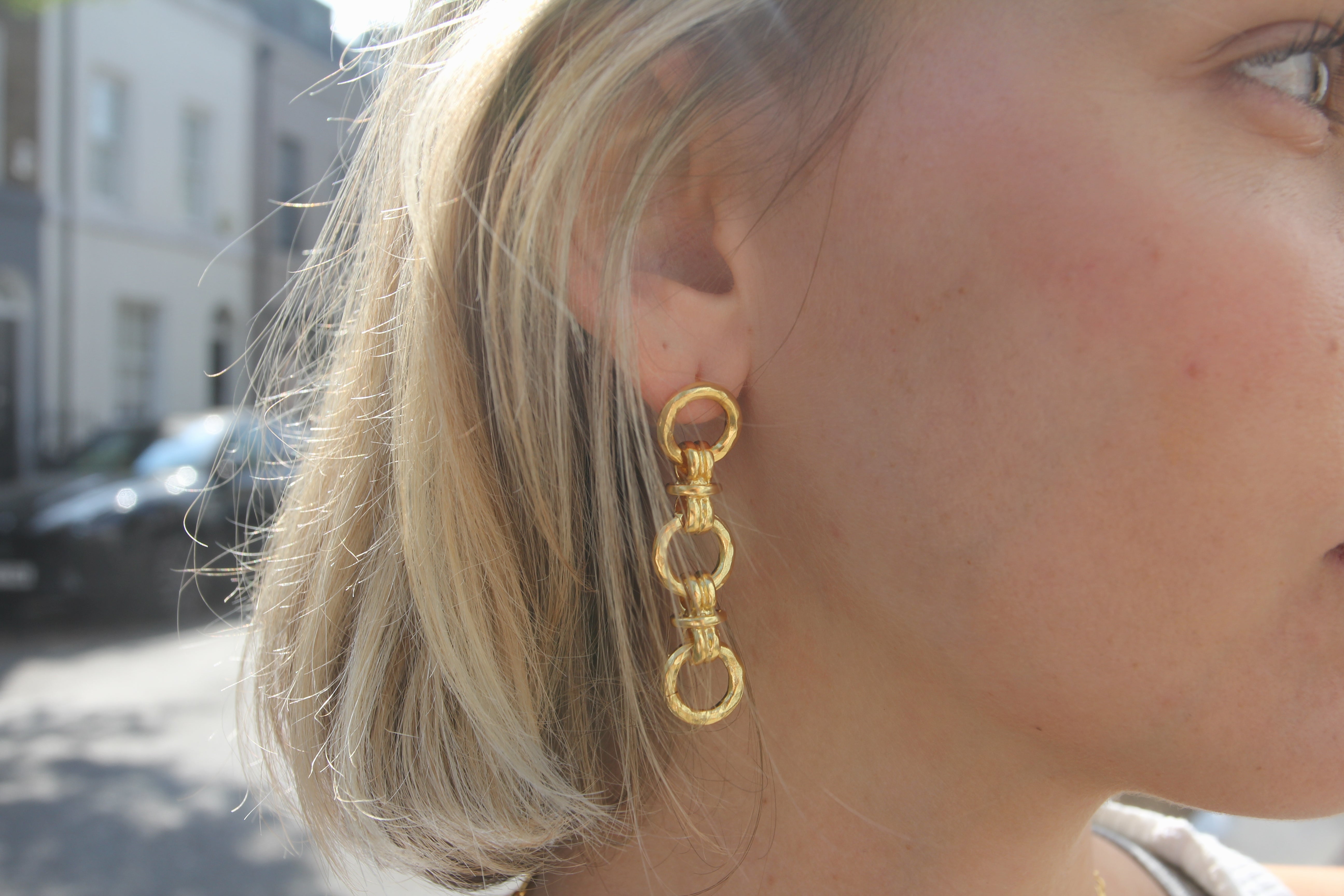 Drop Chain Earrings
