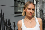 Turquoise & Pearl Beaded Necklace