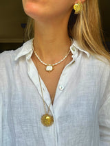 Mimi Pearl Pendant Necklace