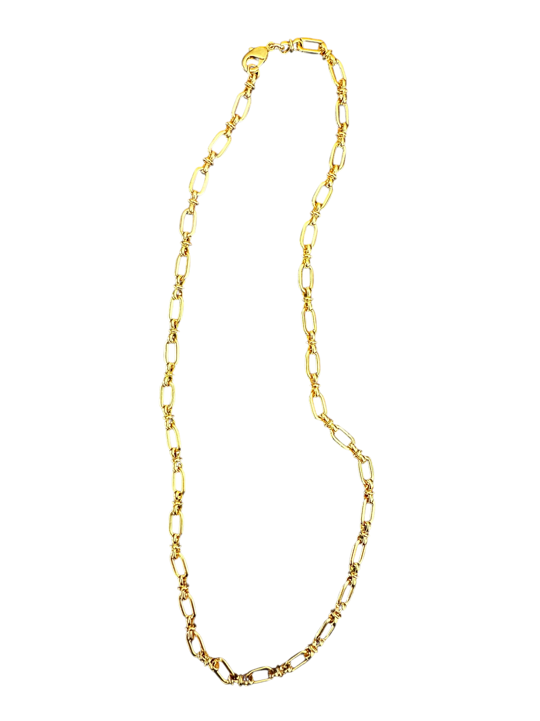 Daisy Gold Chain Necklace